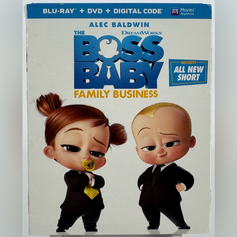 The Boss Baby: Family Business on Blu-ray Only!